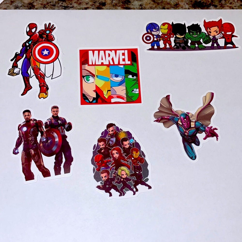 Avengers Vinyl Stickers